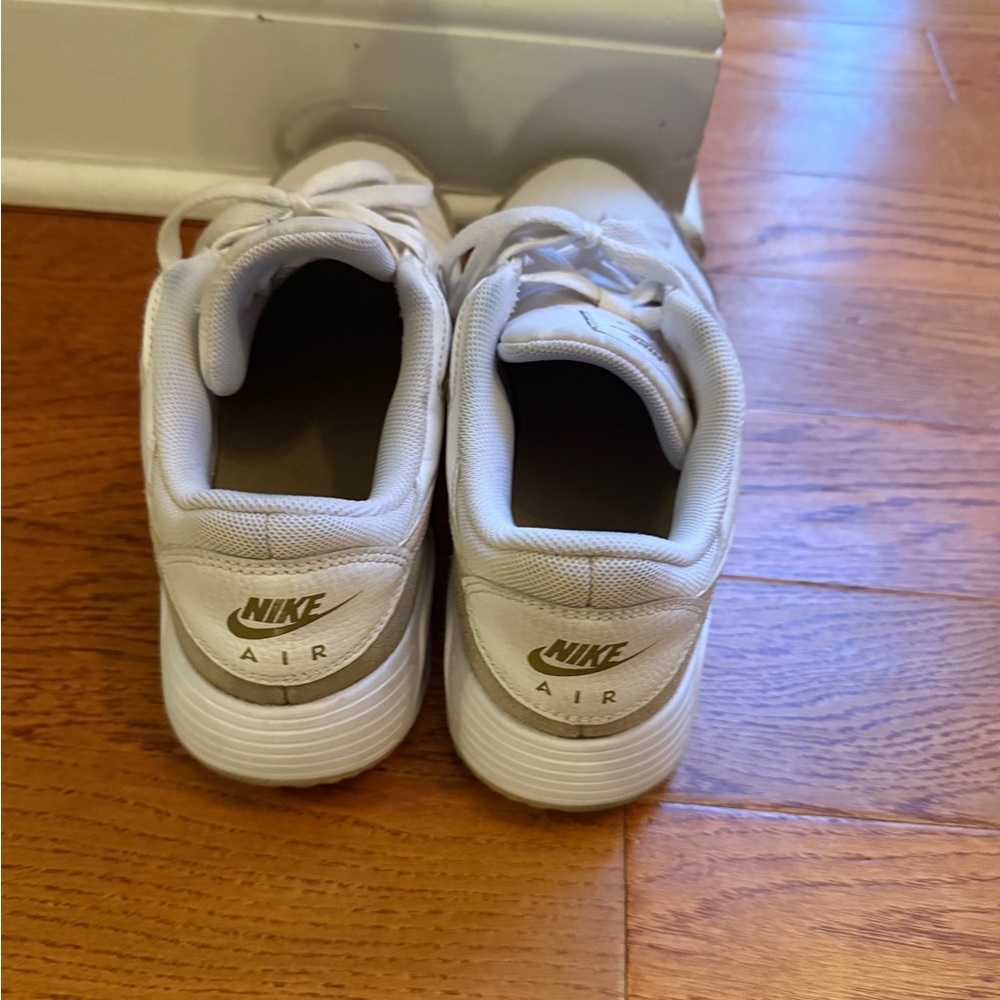 Nike Air Men's White and Light Gray Athletic Sneakers - Picture 3 of 5